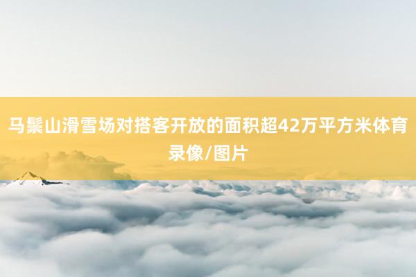 马鬃山滑雪场对搭客开放的面积超42万平方米体育录像/图片