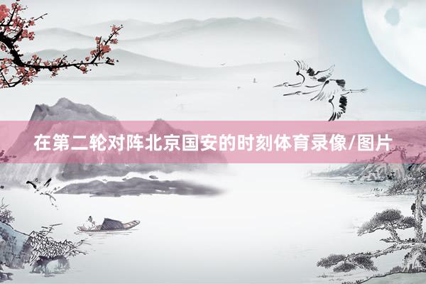 在第二轮对阵北京国安的时刻体育录像/图片
