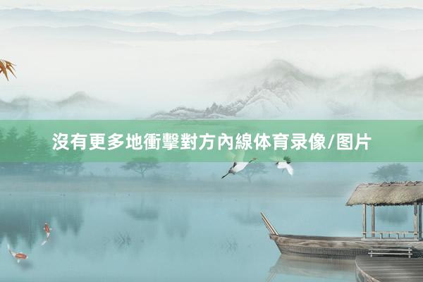 沒有更多地衝擊對方內線体育录像/图片