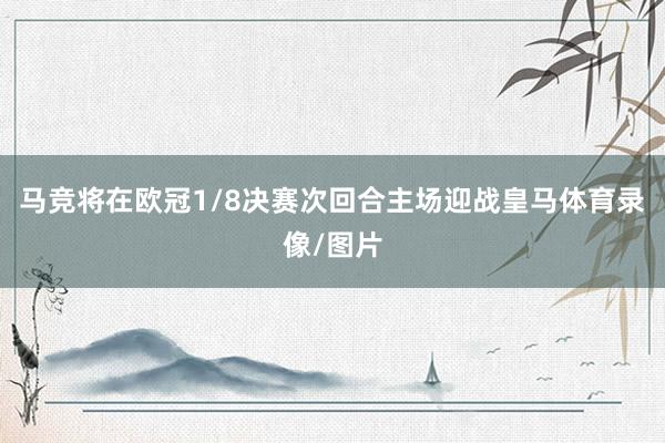 马竞将在欧冠1/8决赛次回合主场迎战皇马体育录像/图片