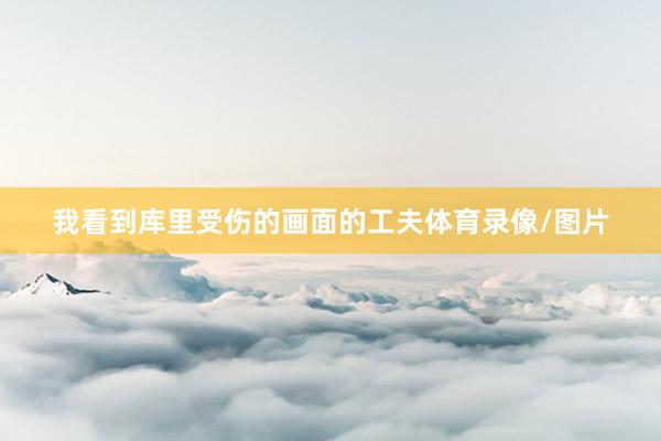 我看到库里受伤的画面的工夫体育录像/图片