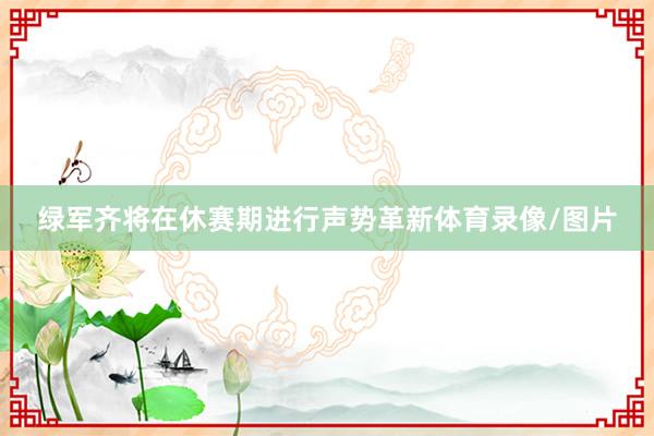 绿军齐将在休赛期进行声势革新体育录像/图片