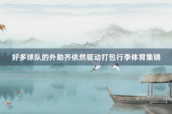 好多球队的外助齐依然驱动打包行李体育集锦
